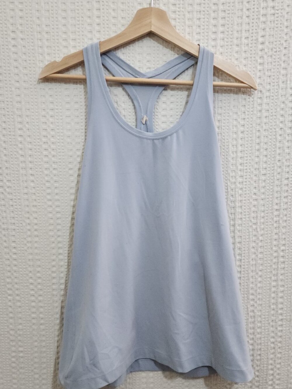 Lululemon Cool Racerback Tank in Light Blue Women's Size 10 - Picture 6 of 12